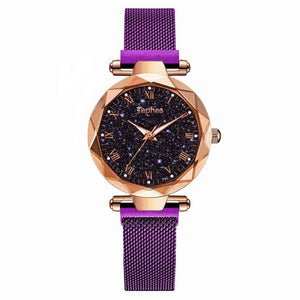 2019 Ladies Wrist Watch Starry Sky Magnetic Women Watch Luminous Luxury Waterproof Female Watch For relogio feminino Reloj Mujer