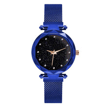 Load image into Gallery viewer, 2018 Luxury Rose Gold Women Watches Starry Sky Magnetic Female Wristwatch Waterproof Rhinestone Clock Ladies Watch DropShipping