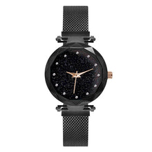 Load image into Gallery viewer, 2018 Luxury Rose Gold Women Watches Starry Sky Magnetic Female Wristwatch Waterproof Rhinestone Clock Ladies Watch DropShipping