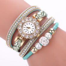 Load image into Gallery viewer, Womens Watches Luxury top brand Beautiful Fashion Bracelet Watch Ladies Watch Round Bracelet Watch 2019 femme gift reloj mujer S
