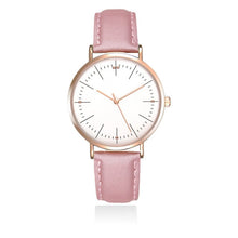 Load image into Gallery viewer, Luxury Simple Women&#39;s Watches Fashion Casual Motion Women Watch Ladies Quartz Leather Wristwatch Romantic Clock Montre Femme