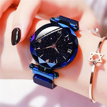 Load image into Gallery viewer, Reloj Mujer Luxury Starry Sky Women Watches Magnetic Mesh Belt Band Watch Women&#39;s Fashion Dress Wristwatch Zegarek Damski