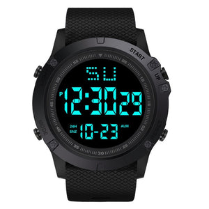 HONHX Women Men Waterproof G Style LED Digital Date Military Sport Shock Rubber Electronic Watch RED Alarm Clock Mujer W50