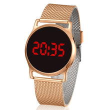 Load image into Gallery viewer, New Gold LED Digital Watches Bracelet Children Women Watch Men Electronic Wristwatch Sports Shock Fashion Clock Montre Femme