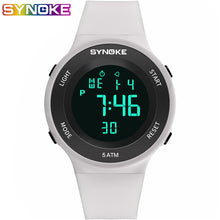 Load image into Gallery viewer, SYNOKE Led часы Digital Female Watches Women Fashion White Waterproof  Wrist Watch Electronic Female Outdoor Running  Clock