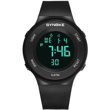 Load image into Gallery viewer, SYNOKE Led часы Digital Female Watches Women Fashion White Waterproof  Wrist Watch Electronic Female Outdoor Running  Clock