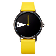 Load image into Gallery viewer, Sinobi Women Watch Creative Wristwatch Lady Clock Rotate Yellow Leather Band Wristwatches Clock Montres Femme Reloj Mujer