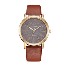 Load image into Gallery viewer, relogio feminino Womens Ladies Simple Watches Geneva Faux Leather Analog Quartz Wrist clock saat часы женские zegarek damski