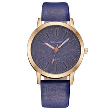 Load image into Gallery viewer, relogio feminino Womens Ladies Simple Watches Geneva Faux Leather Analog Quartz Wrist clock saat часы женские zegarek damski