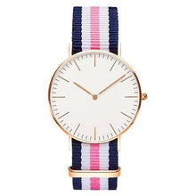 Load image into Gallery viewer, Nylon Strap Style Quartz Women Watch Top Brand Watches Fashion Casual Fashion Wrist Watch 2018 Hot Sale  Fashion Ladies Watches