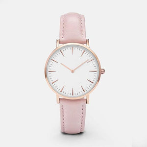 New Fashion Simple leather women watches ladies fashion casual wear Quartz Watch Woman gift clock Watch Woman Relojes Mujerwatch