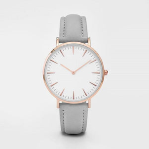 New Fashion Simple leather women watches ladies fashion casual wear Quartz Watch Woman gift clock Watch Woman Relojes Mujerwatch