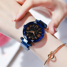 Load image into Gallery viewer, Ladies Watch Women Watch Magnetic Starry Sky Clock Quartz Wristwatch Women Watches reloj mujer relogio feminino Free Shipping