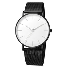 Load image into Gallery viewer, Women Watches Bayan Kol Saati Fashion Rose Gold Silver Men Ladies Watch For Women reloj mujer saat relogio zegarek damski black