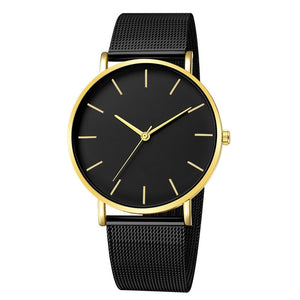 Women Watches Bayan Kol Saati Fashion Rose Gold Silver Men Ladies Watch For Women reloj mujer saat relogio zegarek damski black