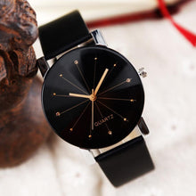 Load image into Gallery viewer, Elegant Quartz Wristwatches Leather Belt couple watch Women Watches Montre de couple Simple Men&#39;s Analog Clocks Female New XB40