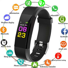 Load image into Gallery viewer, 2019 Sport Bracelet Watch Women Men LED Waterproof Smart Wrist Band Heart rate Blood Pressure Pedometer Clock For Android iOS