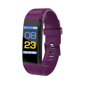 2019 Sport Bracelet Watch Women Men LED Waterproof Smart Wrist Band Heart rate Blood Pressure Pedometer Clock For Android iOS