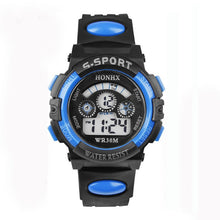 Load image into Gallery viewer, 2019 Waterproof Children Boy Multifunction Boy Digital LED Sports Waterproof Wrist Watch Kids Alarm Date Electronic Watch Gift Q