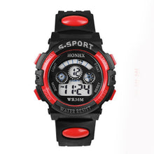 Load image into Gallery viewer, 2019 Waterproof Children Boy Multifunction Boy Digital LED Sports Waterproof Wrist Watch Kids Alarm Date Electronic Watch Gift Q