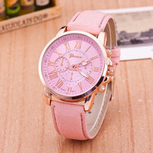 Load image into Gallery viewer, Hot Luxury Brand Leather Quartz Watch Women Men Ladies Fashion Bracelet Wristwatches Clock relogio feminino masculino