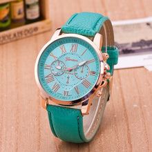 Load image into Gallery viewer, Hot Luxury Brand Leather Quartz Watch Women Men Ladies Fashion Bracelet Wristwatches Clock relogio feminino masculino