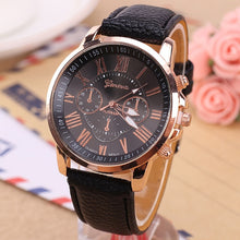 Load image into Gallery viewer, Hot Luxury Brand Leather Quartz Watch Women Men Ladies Fashion Bracelet Wristwatches Clock relogio feminino masculino