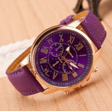 Load image into Gallery viewer, Hot Luxury Brand Leather Quartz Watch Women Men Ladies Fashion Bracelet Wristwatches Clock relogio feminino masculino