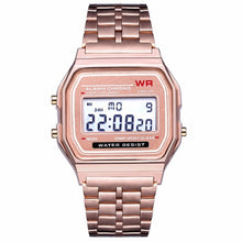 Load image into Gallery viewer, Fashion Women Female Men Quartz Watch Waterproof LED Digital Business Watches Gold Sport Wristwatch Thanksgiving Christmas Gift