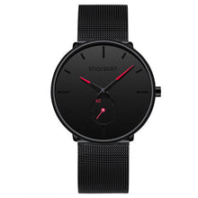 Load image into Gallery viewer, relogio masculino Men's Fashion Casual Watches Minimalist Men Business Clock Male Stainless Steel Mesh Belt Simple Quartz Watch