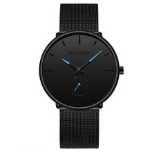 Load image into Gallery viewer, relogio masculino Men's Fashion Casual Watches Minimalist Men Business Clock Male Stainless Steel Mesh Belt Simple Quartz Watch