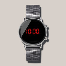 Load image into Gallery viewer, New Casual Women Watches LED Watch Stainless Steel Strap Ladies Watch Gift Female Clock Relogio Feminino Electronic Wristwatch
