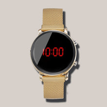 Load image into Gallery viewer, New Casual Women Watches LED Watch Stainless Steel Strap Ladies Watch Gift Female Clock Relogio Feminino Electronic Wristwatch