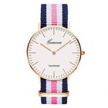 Load image into Gallery viewer, Nylon Strap Style Quartz Women Watch Top Brand Watches Fashion Casual Fashion Wrist Watch 2018 Hot Sale  Fashion Ladies Watches