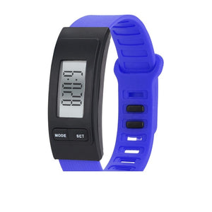 Run Step Watch Bracelet Pedometer Calorie Counter Digital LCD Walking Distance derss ladies designer watches luxury watch women