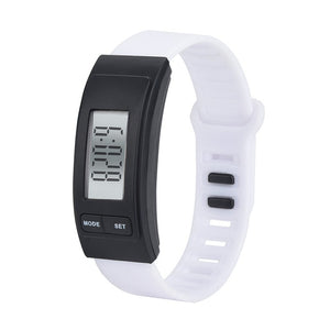 Run Step Watch Bracelet Pedometer Calorie Counter Digital LCD Walking Distance derss ladies designer watches luxury watch women