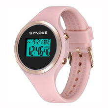 Load image into Gallery viewer, SYNOKE Women Student Sports Watches LED Digital Watch 50m Waterproof Luminous Alarm Watch Chronograph