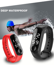 Load image into Gallery viewer, Style kids watches Digital LED reloj Sports Watch Unisex Silicone Band Wrist Watches Men Women relogio infantil montre enfant *A