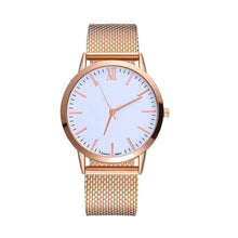Load image into Gallery viewer, New Fashion Gold Rose Gold And Silver Mesh Belt Watches Women Ladies Casual Dress Quartz Wristwatch Clock Gift reloj mujer #B