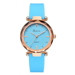 Women Bracelet Watches Fashion Women Fashion Womens Ladies Watches Geneva Silica Band Analog Quartz Wrist Watch часы женские