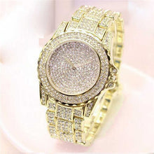 Load image into Gallery viewer, Women Ladies Bling Diamonds Crystal Strap Watch Fashion Luxury Stainless Steel Quartz WristWatches women watches часы женские