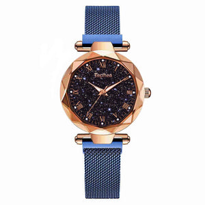 2019 Starry Sky Magnetic Women Watch Luminous Ladies Wrist Watch Luxury Waterproof Female Watch For relogio feminino Reloj Mujer