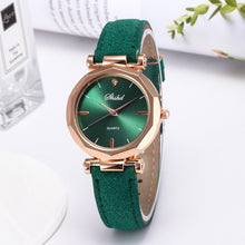 Load image into Gallery viewer, Fashion Women Leather Casual Watch Luxury Analog Quartz Crystal Wristwatch Fashion Casual Female Wristwatch Luxury 2019 Dress