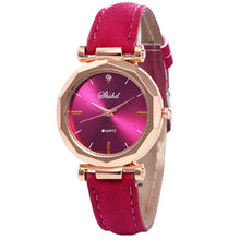 Load image into Gallery viewer, Fashion Women Leather Casual Watch Luxury Analog Quartz Crystal Wristwatch Fashion Casual Female Wristwatch Luxury 2019 Dress