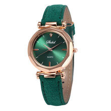 Load image into Gallery viewer, Fashion Women Leather Casual Watch Luxury Analog Quartz Crystal Wristwatch Fashion Casual Female Wristwatch Luxury 2019 Dress