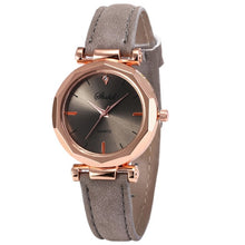 Load image into Gallery viewer, Fashion Women Leather Casual Watch Luxury Analog Quartz Crystal Wristwatch Fashion Casual Female Wristwatch Luxury 2019 Dress