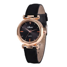 Load image into Gallery viewer, Fashion Women Leather Casual Watch Luxury Analog Quartz Crystal Wristwatch Fashion Casual Female Wristwatch Luxury 2019 Dress