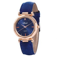 Load image into Gallery viewer, Fashion Women Leather Casual Watch Luxury Analog Quartz Crystal Wristwatch Fashion Casual Female Wristwatch Luxury 2019 Dress