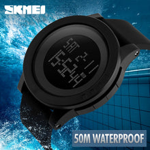 Load image into Gallery viewer, Hot SKMEI Women Sports Watches Fashion Casual Waterproof LED Digital Watch Women Student Wristwatches For Men Women