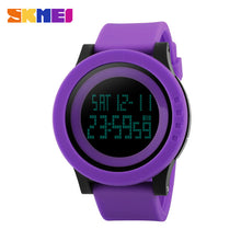 Load image into Gallery viewer, Hot SKMEI Women Sports Watches Fashion Casual Waterproof LED Digital Watch Women Student Wristwatches For Men Women